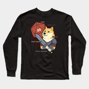 RPG - Doge Meme Long Sleeve T-Shirt